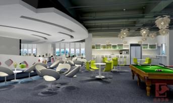 電商行業(yè)辦公新格局！尚泰裝飾為卷皮網(wǎng)打造貼近生活的辦公空間