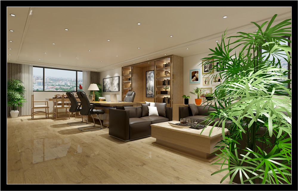 辦公室接待區(qū)裝修設(shè)計(jì)