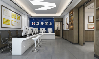 簡約商務辦公室裝修設計方案，不一樣的設計方案