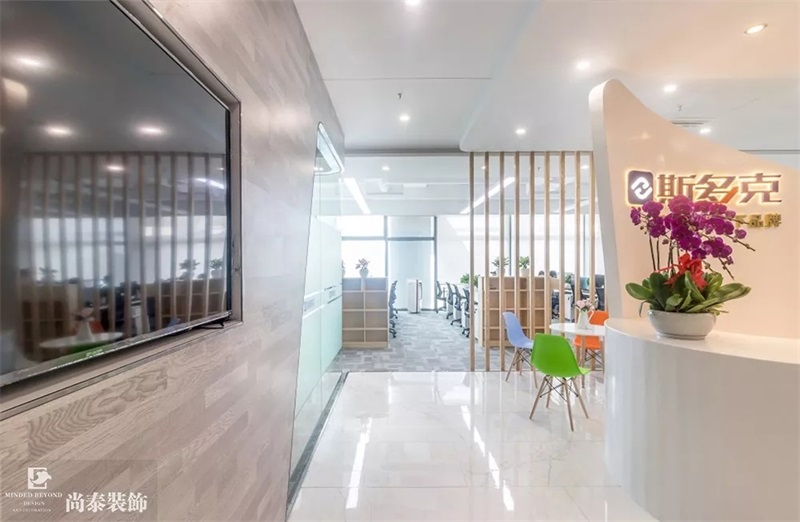 辦公室裝修實(shí)景圖