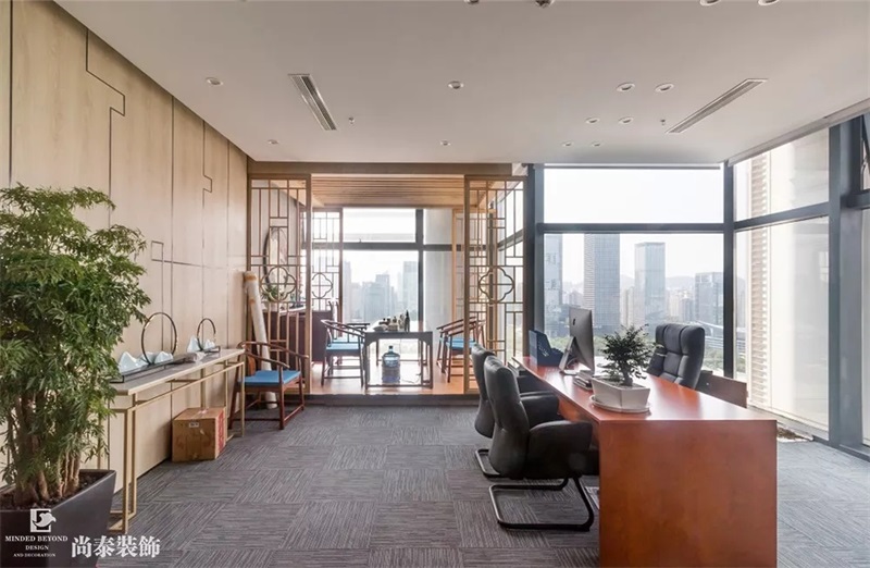 辦公室裝修實(shí)景圖