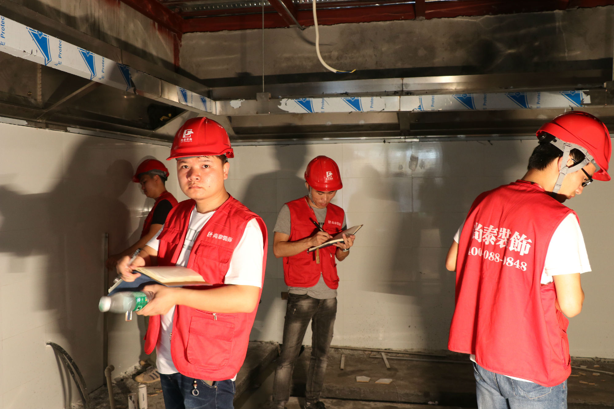 辦公室施工實景圖