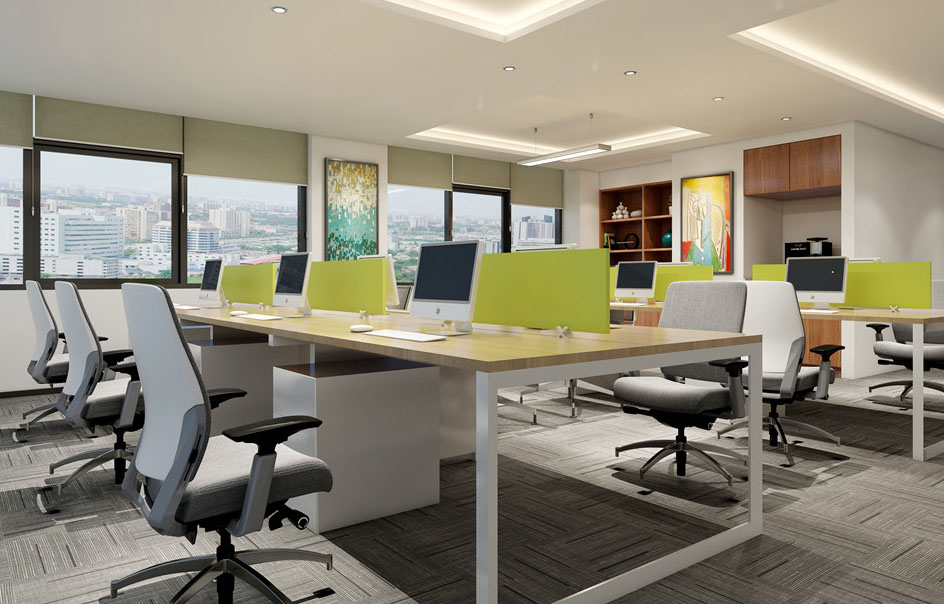 小型辦公室設(shè)計(jì)布局效果圖