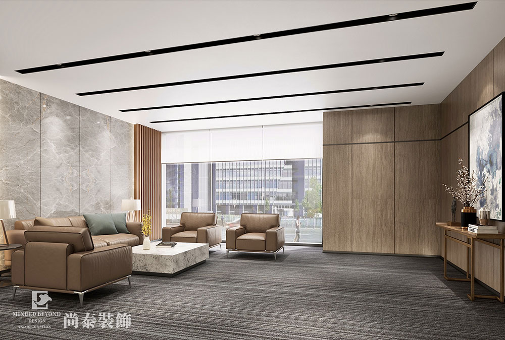 深圳福田富林物流大廈網(wǎng)絡科技公司辦公室裝修