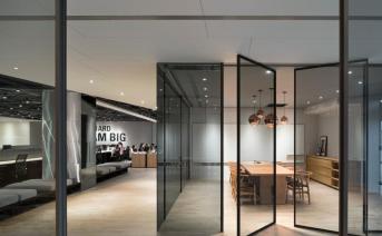 辦公室裝修設計，裝修效果圖：連結(jié)上生活溫度的Office Living
