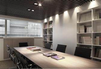 ?裝修效果圖：時尚俐落的工作空間，讓工作更加事半功倍